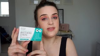 PRO TEETH WHITENING STRIPS REVIEW [upl. by Randa]