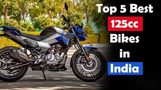 Top 5 Best 125cc Bikes in India 2024  125cc Bikes [upl. by Aneetak517]