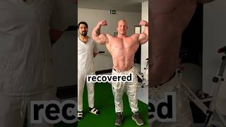 Michal krizo Fully recovered from the Shoulder injury muscle body bodybuilder gym gymlover fit [upl. by Leohcin404]