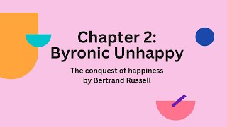 Byronic Unhappiness summary Byronic Unhappiness summary for CSS aspirants englishliterature [upl. by Ano]