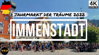 🇩🇪 IMMENSTADT IM ALLGÄU  JAHRMARKT DER TRÄUME 2022 4K  Walking through the town center [upl. by Reggy]