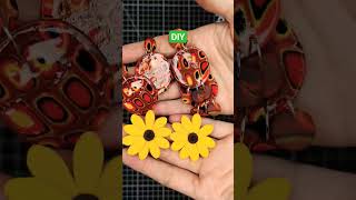 DIY Aretes de Arcilla polimérica con retrocane [upl. by Lodhia476]