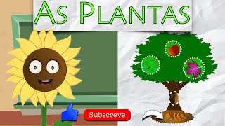 Vamos AprenderAs Plantas Aula Estudo do Meio de 1º Ciclo em Português de Portugal [upl. by Sidonius]