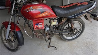 Survived long time unsuccess inverter bike [upl. by Ronnholm]