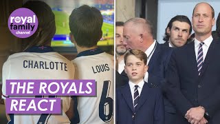 The Royal Family Send Messages of Support to England Squad [upl. by Yekram927]