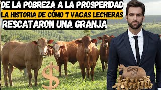 De la Pobreza a la Prosperidad La Historia de Cómo 7 Vacas Lecheras Rescataron una Granja [upl. by Enilekaj]