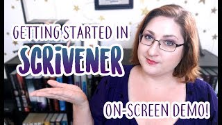 Getting Started in Scrivener OnScreen Demo [upl. by Adnohsar332]