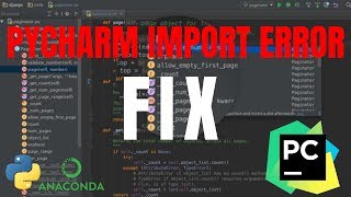 How to Fix PyCharm Import Error and Setup Your Interpreter [upl. by Ytsirc]