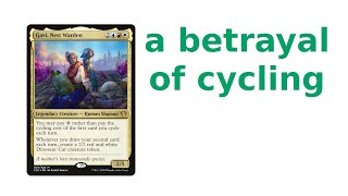 How WotC Made Cycling Bland in EDH [upl. by Candice134]