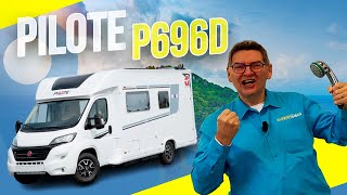 Pilote profilé un camping car avec une méga grande salle deau [upl. by Enyak]