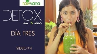 DETOX de Jugos en 3 dias Jugo 3 Dulce Sensacion 3 day Juice detox Day 3 [upl. by Mallina]