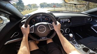 2023 Chevrolet Camaro ZL1 Convertible POV Drive Impressions and ASMR [upl. by Eiramyelhsa]