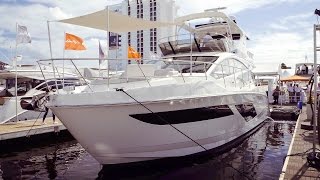 InDepth Tour of the AllNew 2017 Sea Ray L550 Fly [upl. by Ecnahoy]