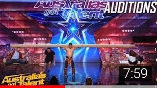 AMAZING Mongolian Strong Man Takes Judges for a Ride  Australias Got Talent 2019 REACTION [upl. by Lever199]