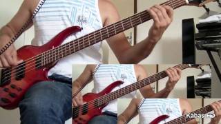 Jamiroquai  Space Cowboy  bass cover  album version [upl. by Eillas]