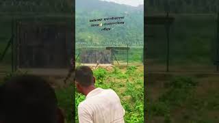 Indian BSF Soldier angry on border  Bangladesh India border [upl. by Nodababus]