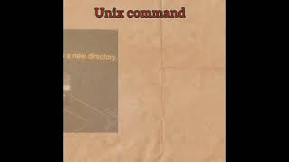 top unix command with example unix shorts youtubeshorts unixcommands codewithdilipkumar [upl. by Acilef54]