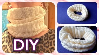 Einfach und schnell • Loop  Schlauchschal stricken • DIY  Julebuergerfee [upl. by Nesbitt944]