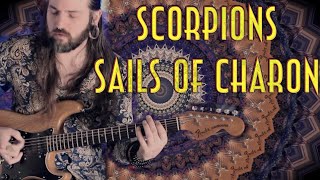 Scorpions Sails of Charon  Guitar Cover  Brandon Valentine [upl. by Mcquillin]