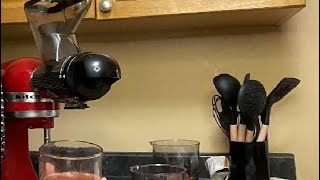 Masticating Juicer Attachment for KitchenAid Stand Mixer Review [upl. by Onaicul59]