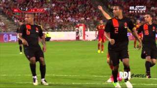 BELGIUMs highlights 42 Netherlands  Friendly  20120815 [upl. by Kalbli]