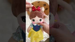 Snow White Plush Toy✨disneyprincess plushtoys plushies customizedgifts [upl. by Rennerb]