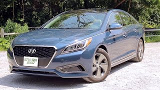 2016 Hyundai Sonata Hybrid  TEST DRIVE REVIEW [upl. by Aldus583]