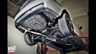 BMW e46 330d  Baq Exhaust  Straightpiped exhaust system [upl. by Baruch]