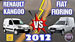 Fiat Fiorino vs Renault Kangoo qual o melhor custo benefício🚐 [upl. by Dulciana]