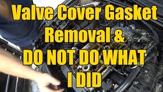 How to Remove and Replace an Audi Valve Cover Gasket Replacement Learn Here DIY [upl. by Kohler227]