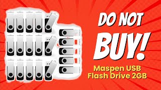 DONT BUY Maspen USB Flash Drive 2GB BEFORE WATCHING THIS VIDEO 🔥 9 Reasons [upl. by Eedak547]