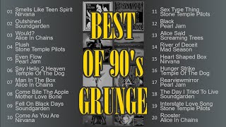 Best of 90s GRUNGE Playlist [upl. by Naitsirk287]