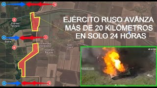 ¡¡COMBATIENTES RUSOS DERROTAN A LAS BRIGADAS UCRANIANAS Y AVANZAN MÁS DE 20 KMS EN VARIOS SECTORES [upl. by Jens912]