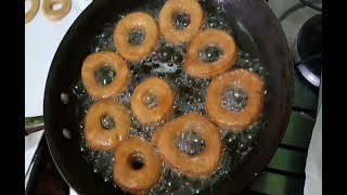 RECETA  CÓMO HACER ROSCONES DONUTS  Delisabel Honey [upl. by Kym379]