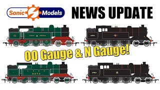 MODEL RAILWAY NEWS  New SONIC MODELS Robinson A5 Rails Of Sheffield Exclusives OO Gauge amp N Gauge [upl. by Washko]