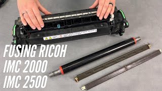 FUSER Ricoh IMC2000 IMC2500 IMC3000 Fusing Fixing Film Press Roller SC54402 SC55402 reset [upl. by Nisaj806]