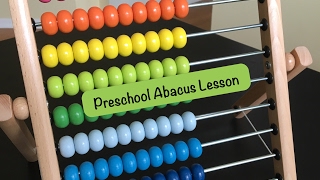 Preschool Abacus Lesson [upl. by Lau]