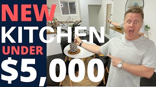 How to renovate a kitchen for under 5000 [upl. by Chadd819]