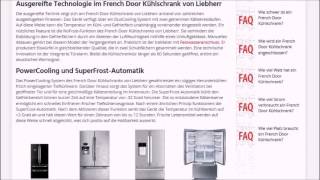 French Door Kühlschrank Liebherr  Tests Kaufempfehlung amp Ratgeber [upl. by Nahshunn]