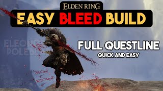 Where to Find ELEONORAS POLEBLADE  OP Bleed Twinblade Location Guide Elden Ring [upl. by Aneed934]