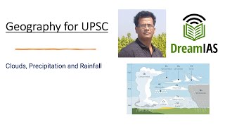 Geography for UPSC Clouds Precipitation and Rainfall [upl. by Haneekas]