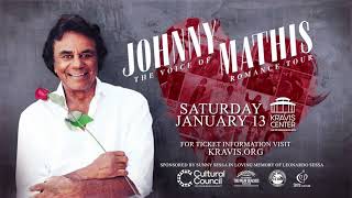 Johnny Mathis The Voice of Romance coming to the Kravis Center [upl. by Leontine]