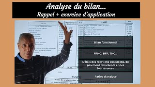 RévisionRappel sur lanalyse du bilan  Bilan fonctionnel FRNG BFR TNG [upl. by Jerol]