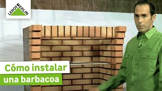 Cómo instalar una barbacoa modular  LEROY MERLIN [upl. by Nodlehs190]