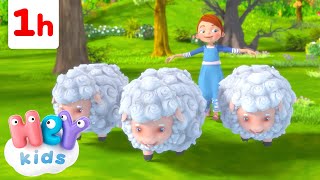 Il était une bergère qui gardait ses moutons 🐑  Chansons pour Enfants  HeyKids en Français [upl. by Rolyt]