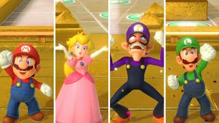 Super Mario Party Tantalizing Tower Toys  10 Mario amp Peach vs Waluigi amp Luigi [upl. by Hewe]