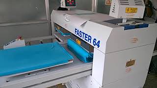 Tshirt printing machine Impress model Faster 5464 [upl. by Kawasaki750]