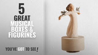 Top 10 Musical Boxes amp Figurines  Home Decor 2018  Willow Tree Musical Happiness [upl. by Ezalb]