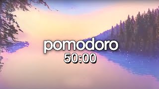 5010 POMODORO TIMER 🐤  8hz Binaural beats amp music   study technique [upl. by Anaul]