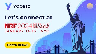 Connect with YOOBIC at NRF 2024 [upl. by Karlyn]